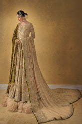 Peach Bridal Tehxeeb London