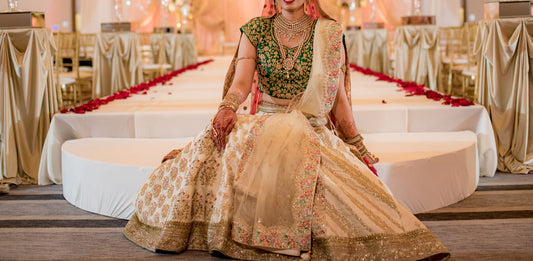 Affordable designer lehenga for weddings 