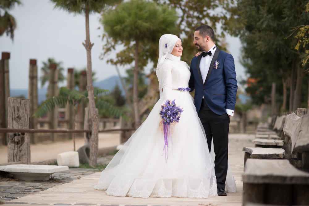 Top Unique Blue Lace Bridal Gowns