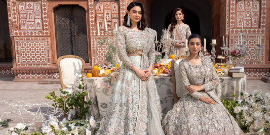 tunning Golden Lehengas and Elegant Reception Dresses for Every Bride